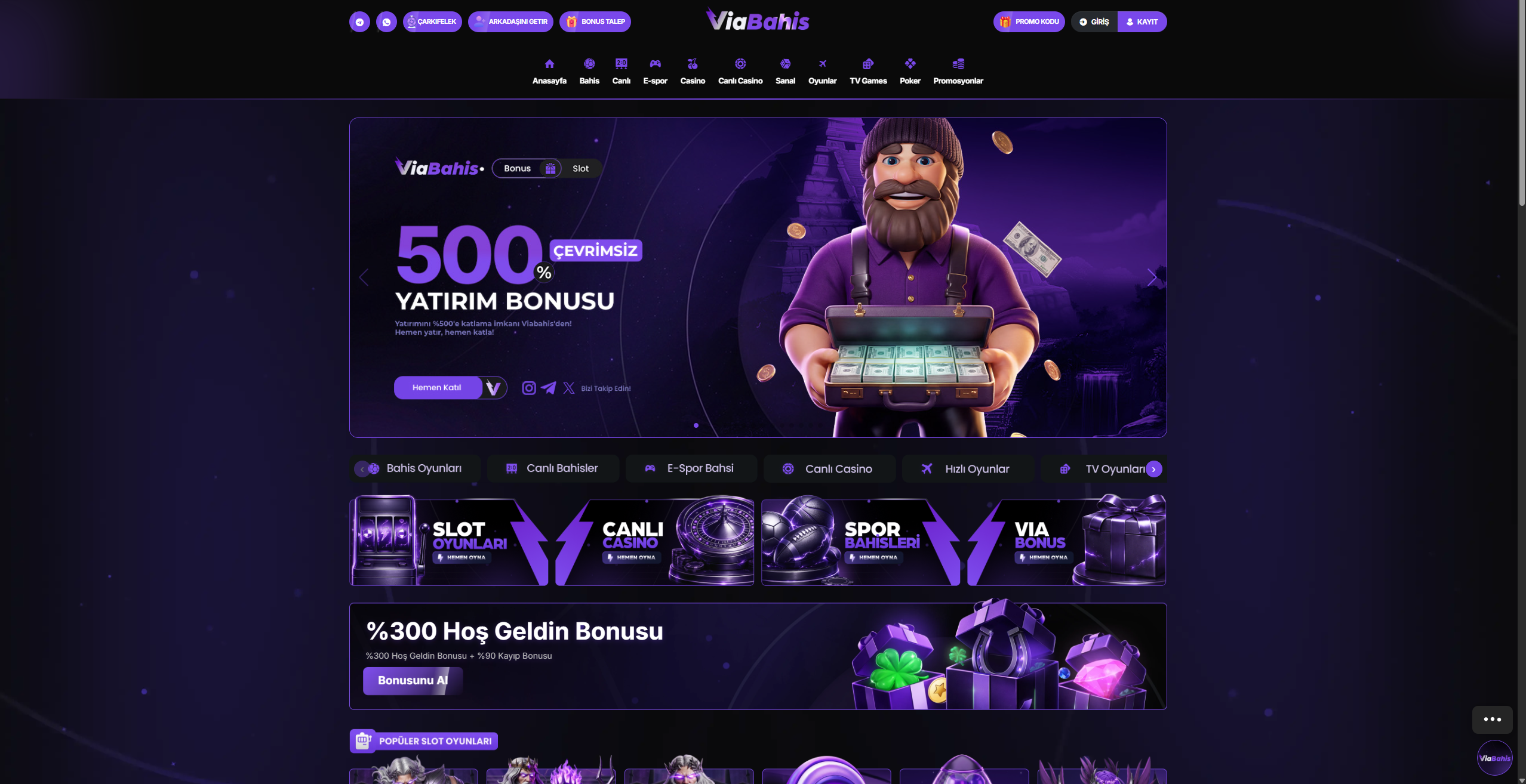 Viabahis Tema Tasarımı